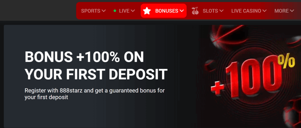 First Deposit Bonus for Sports Fans