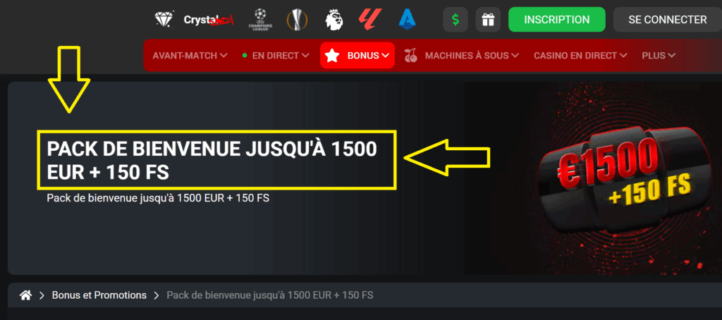 Bonus de bienvenue 888starz casino