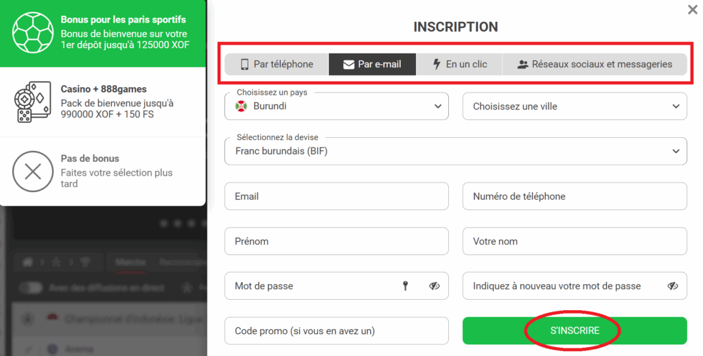 Login à 888starz